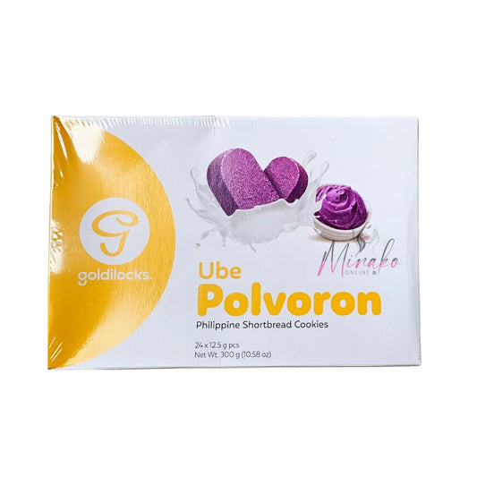 Goldilocks UBE Polvoron 24x12.5g pcs