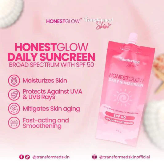 Honest Glow Daily Sunscreen SPF 50