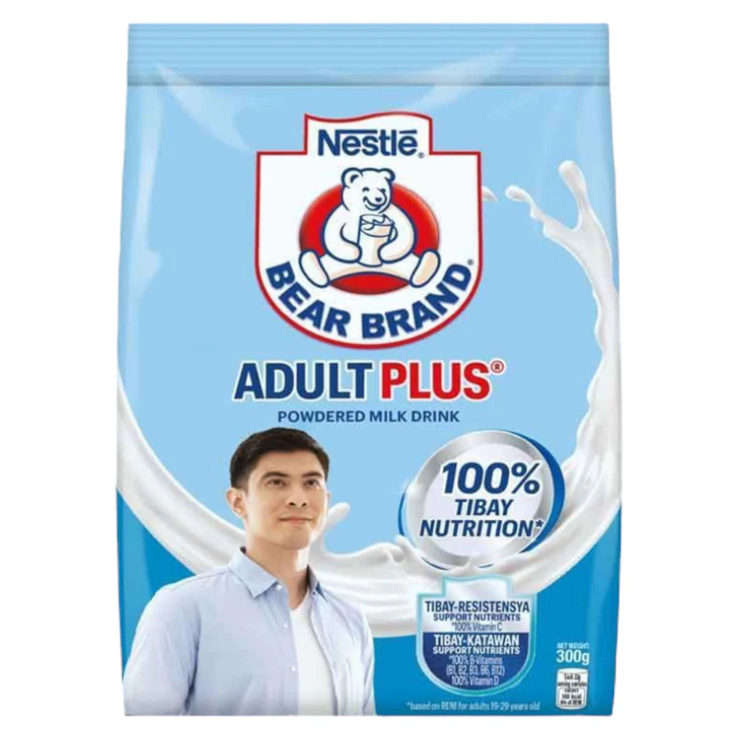 Nestle Bear Brand Adult Plus Powdered Milk Drink 300g