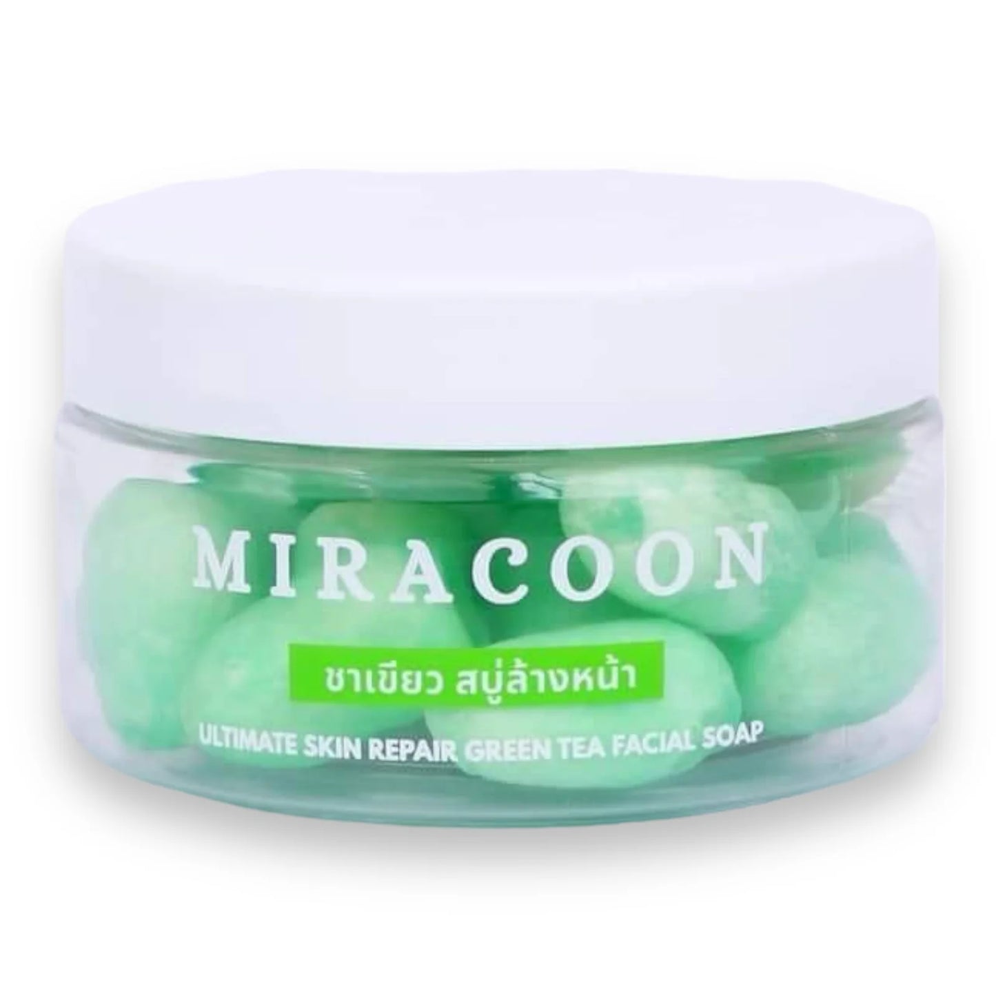 MQ Cosmetics Miracoon Ultimate Skin Repair Green Tea Facial Soap 300g