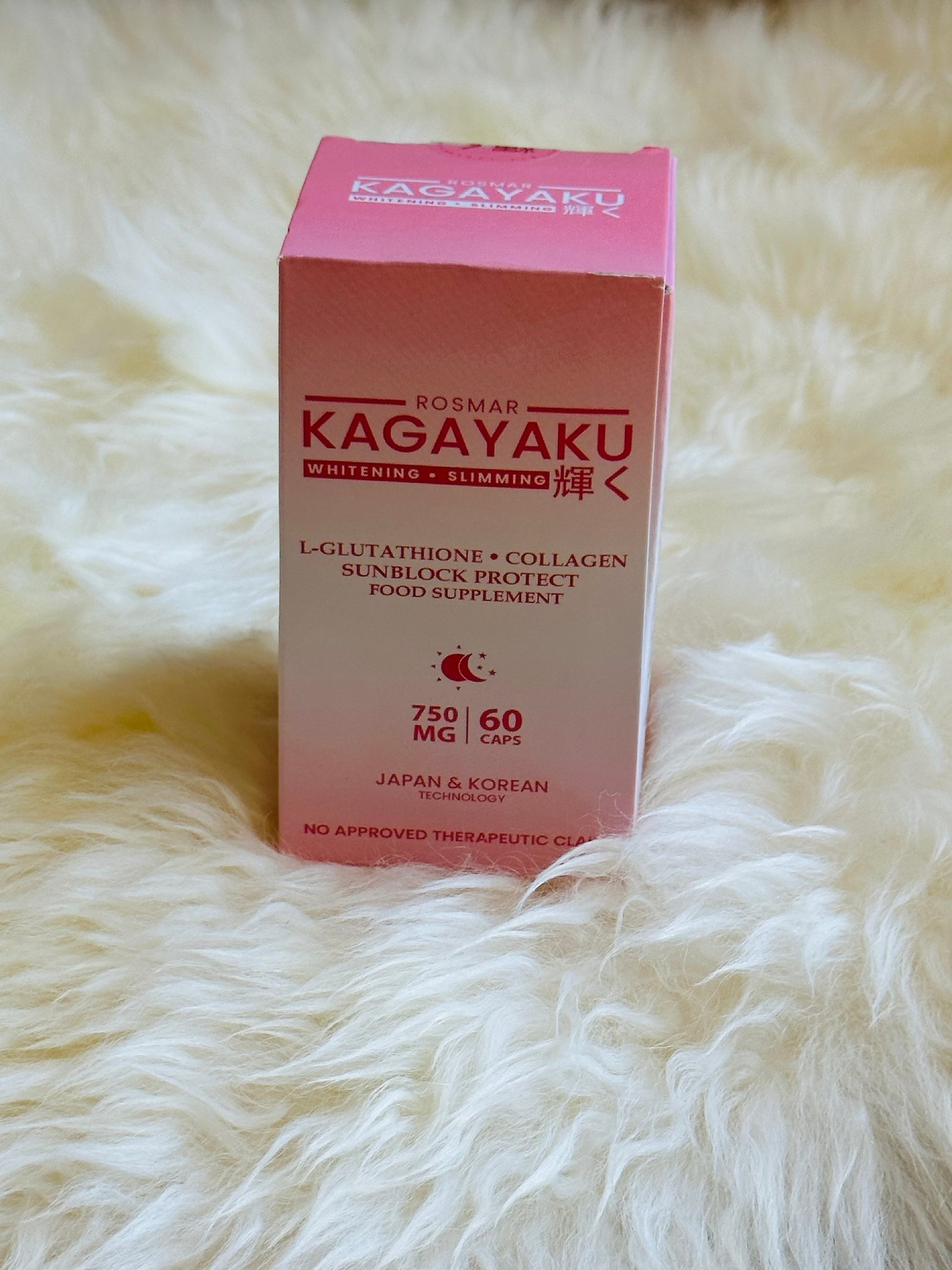 Rosmar Kagayaku Whitening Slimming L-Glutathione Collagen Food Supplem Bee Beauty Essentials Rosmar Kagayaku Whitening Slimming L-Glutathione Collagen Food Supplem Bee Beauty Essentials