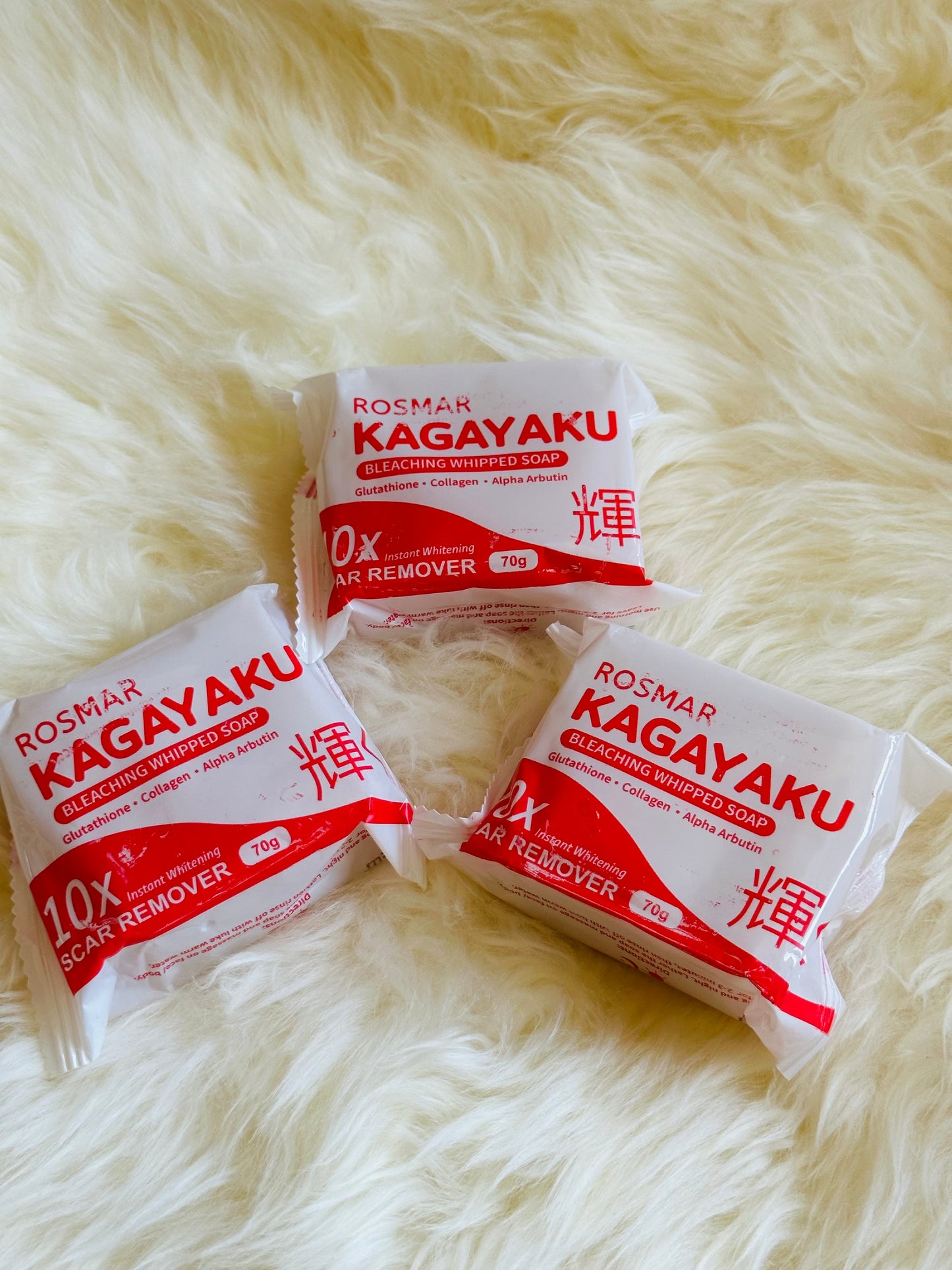 Rosmar Kagayaku Bleaching Whipped Soap