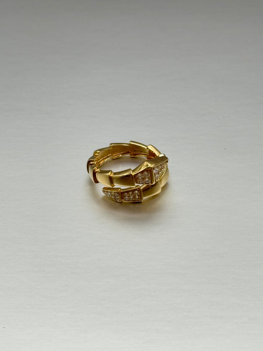 Dubai Gold Serpenti Ring 18K