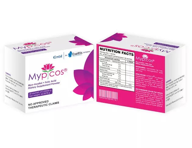 Mypicos Myo-Inositol+Folic Acid 30sachets