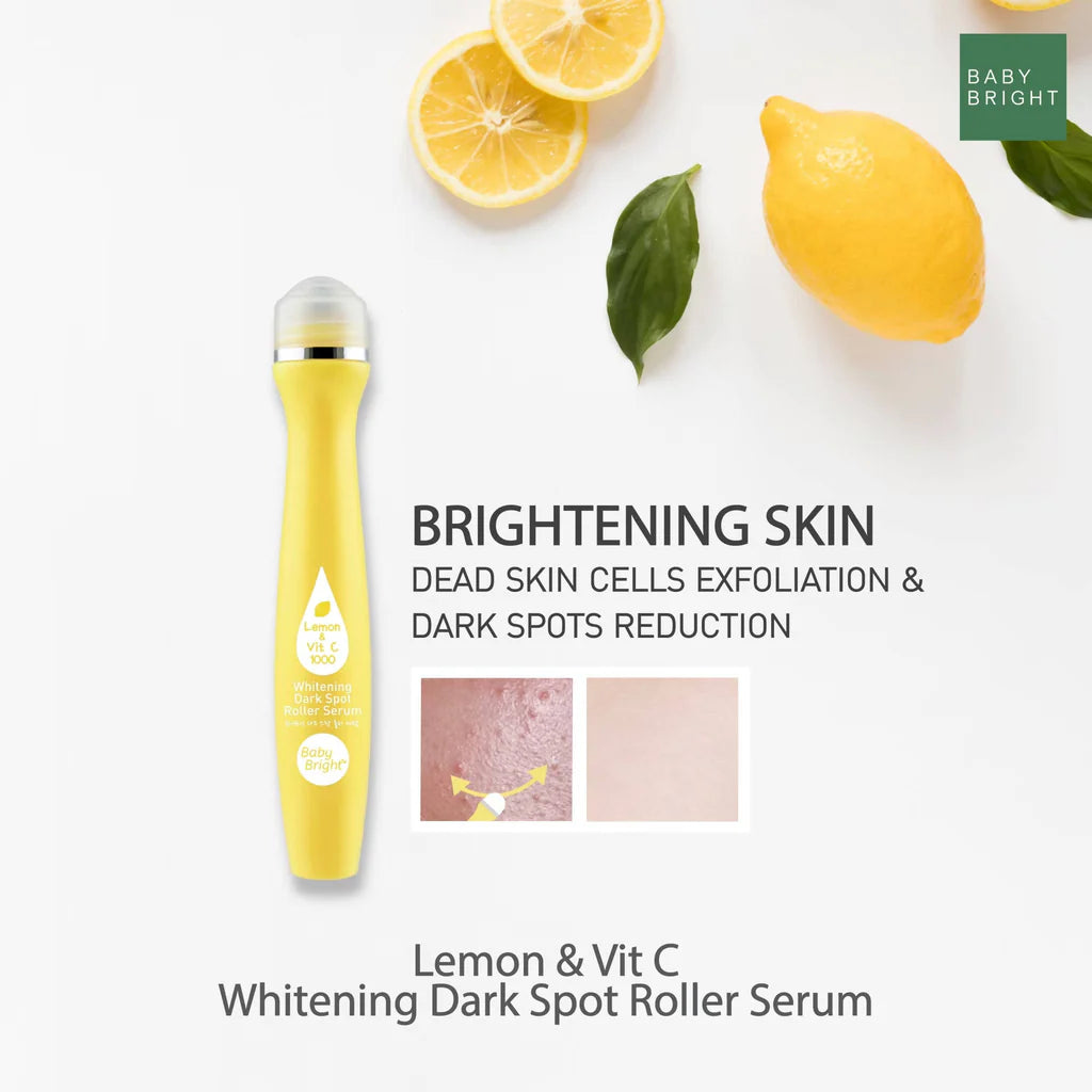 Baby Bright Lemon & Vit C Whitening Dark Spot Roller Serum