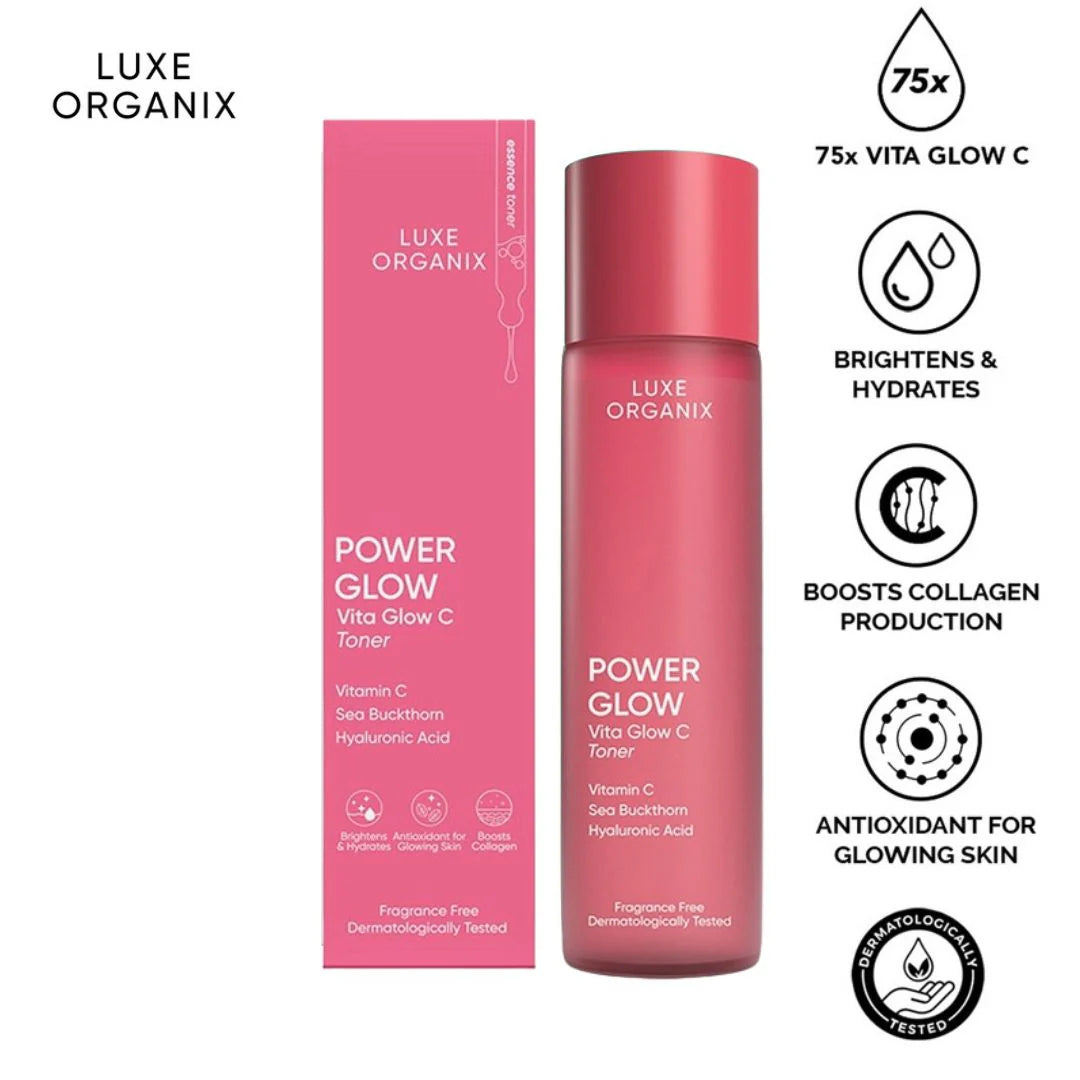 Luxe Organix Power Glow Vita Glow C Toner 150mL