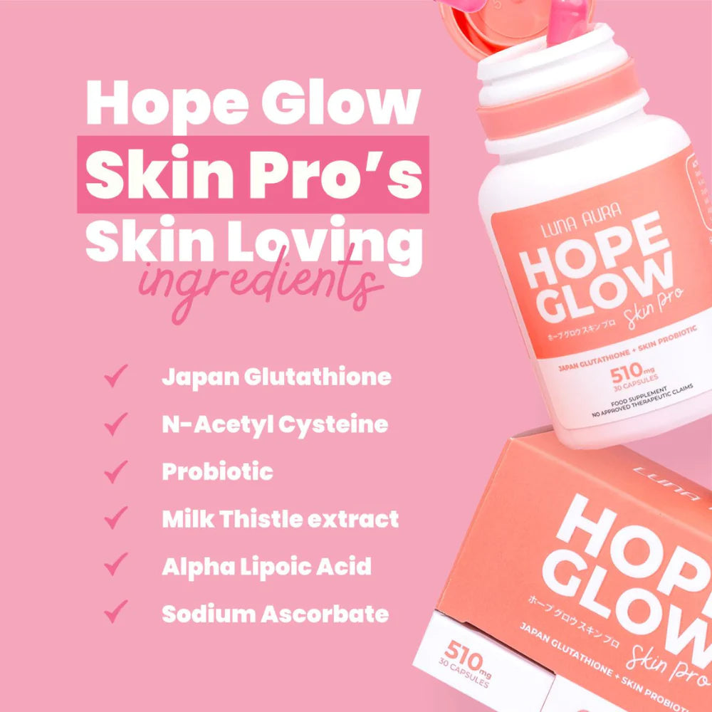 Hope Glow Skin Pro 510mg 30caps