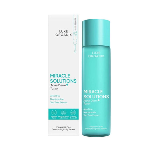 Luxe Organix Miracle Solutions Acne Derm Toner 150mL