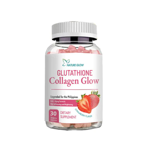 Nature Glow Glutathione Collagen Glow Strawbery Flavor 60 Gummies