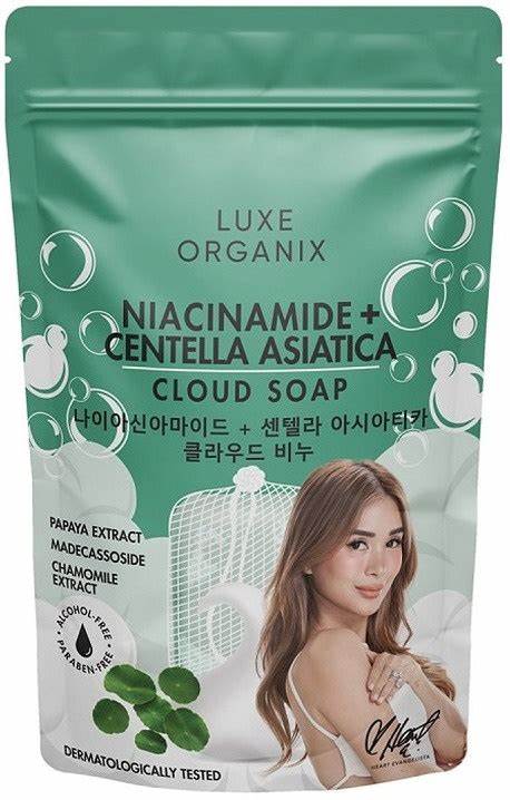 Luxe Organix Niacinamide + Centella Asiatica Cloud Soap 180g