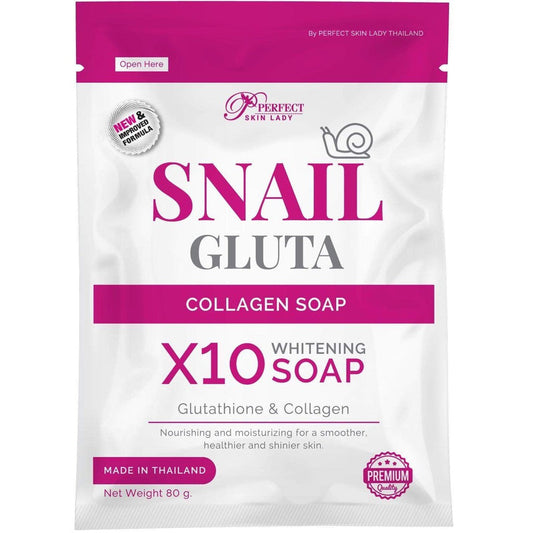 Snail Gluta Collagen Soap 80g