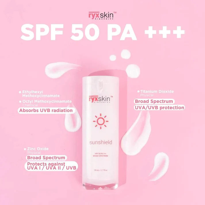 RYX Skin Sincerity - Sunshield SPF 50 PA +++ 50 ml