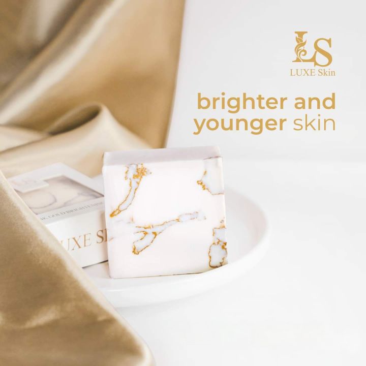 Luxe Skin 24k Gold Brightening Soap