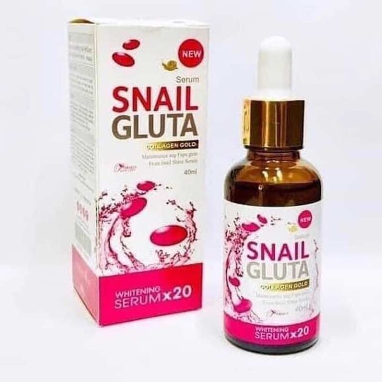 Snail Gluta Collagen Gold x20 Whitening 40mL