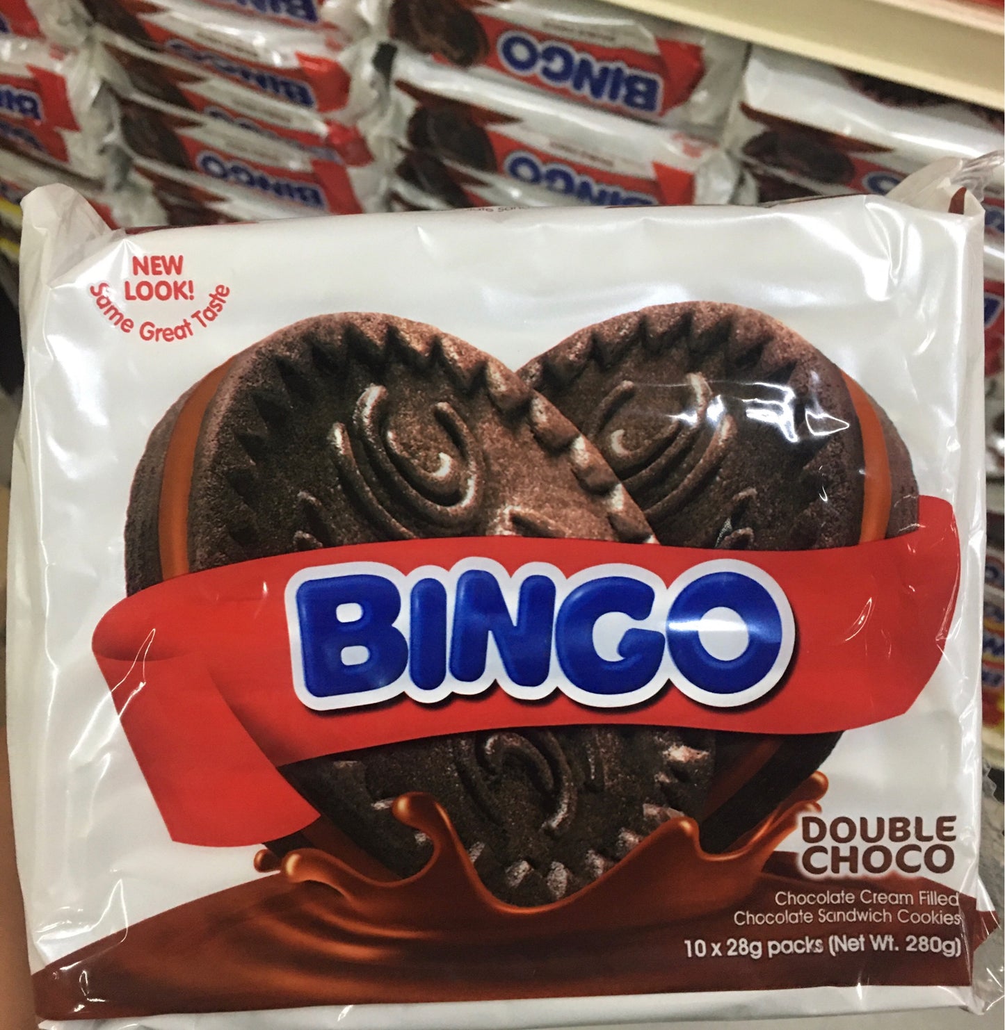 Bingo Double Choco 10Packs 280g