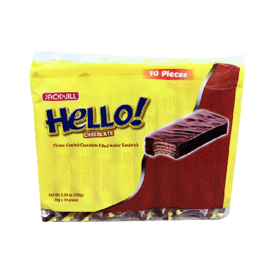 Jack N Jill Hello Wafer Chocolate 10 Pieces