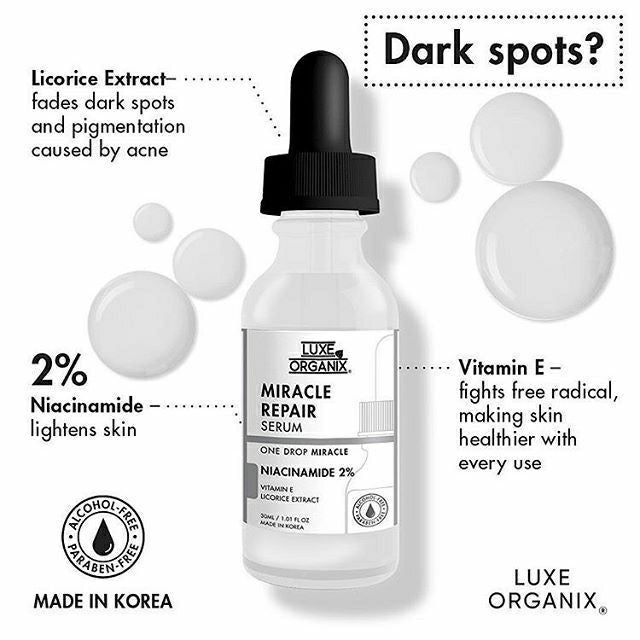 Luxe Organix Miracle Repair Luminous Bright Serum 30mL