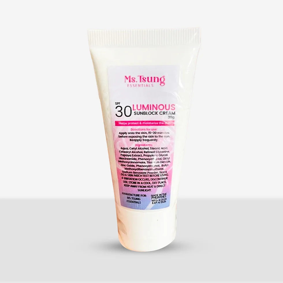 Ms. Tsung Luminous SPF30 Sunblock Cream 30g