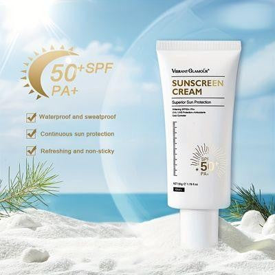 Vibrant Glamour SUNSCREEN Cream Superior Sun Protection Whitening SPF+/PA+