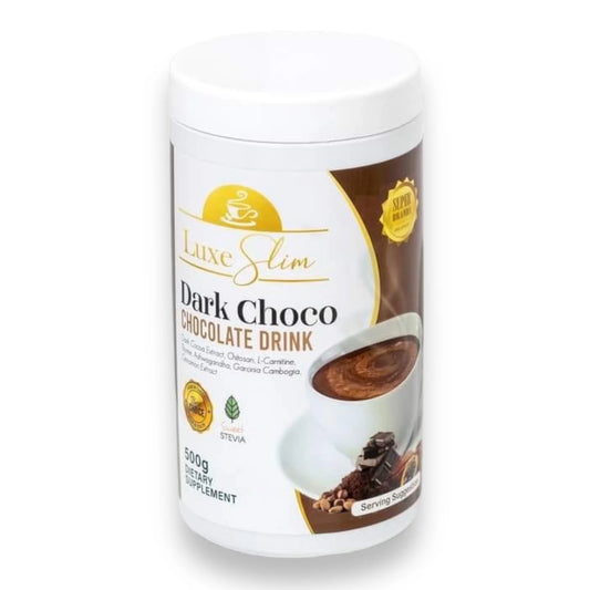 Luxe Slim Dark Choco Chocolate Drink Jar