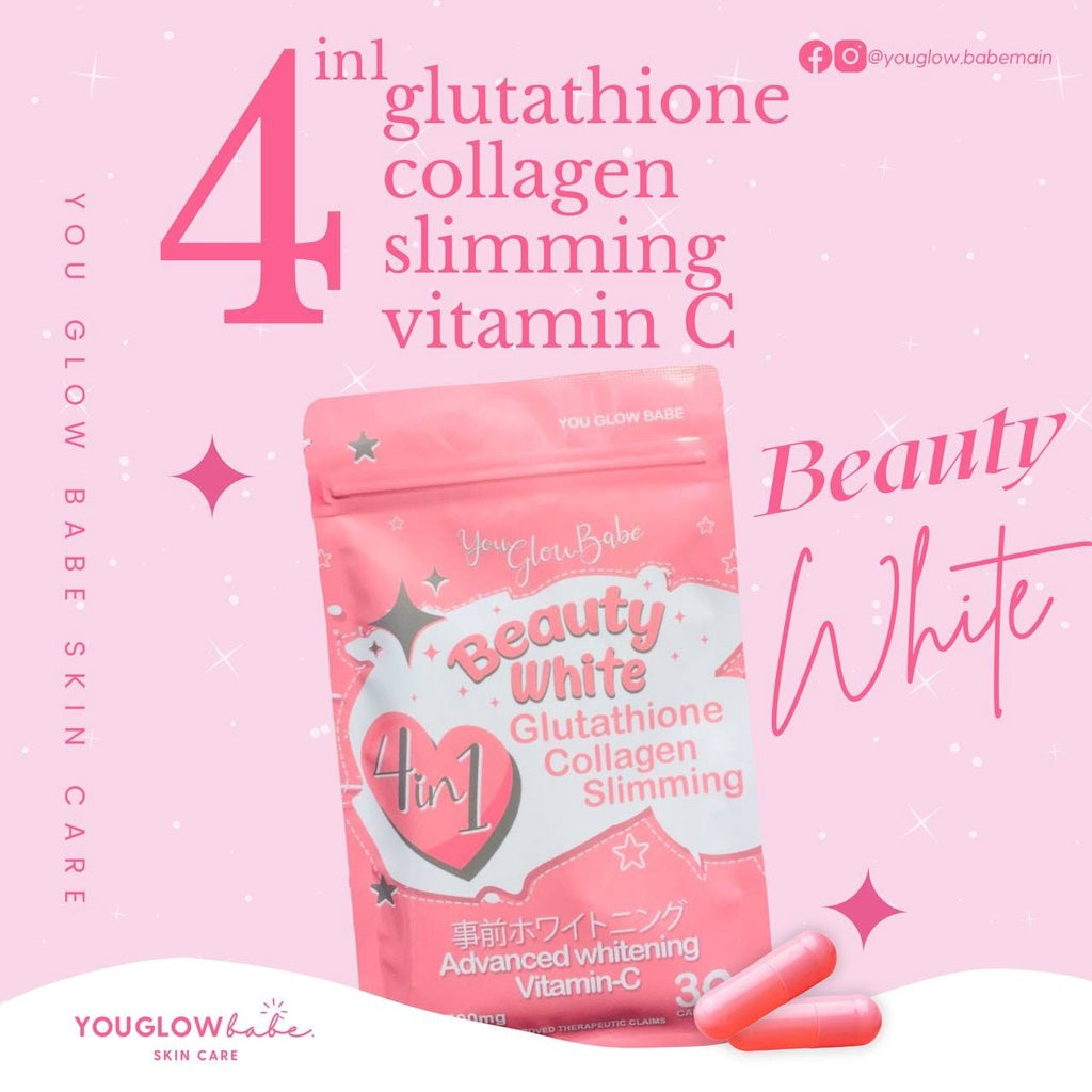 You Glow Babe Beauty White Glutathione 30 capsules