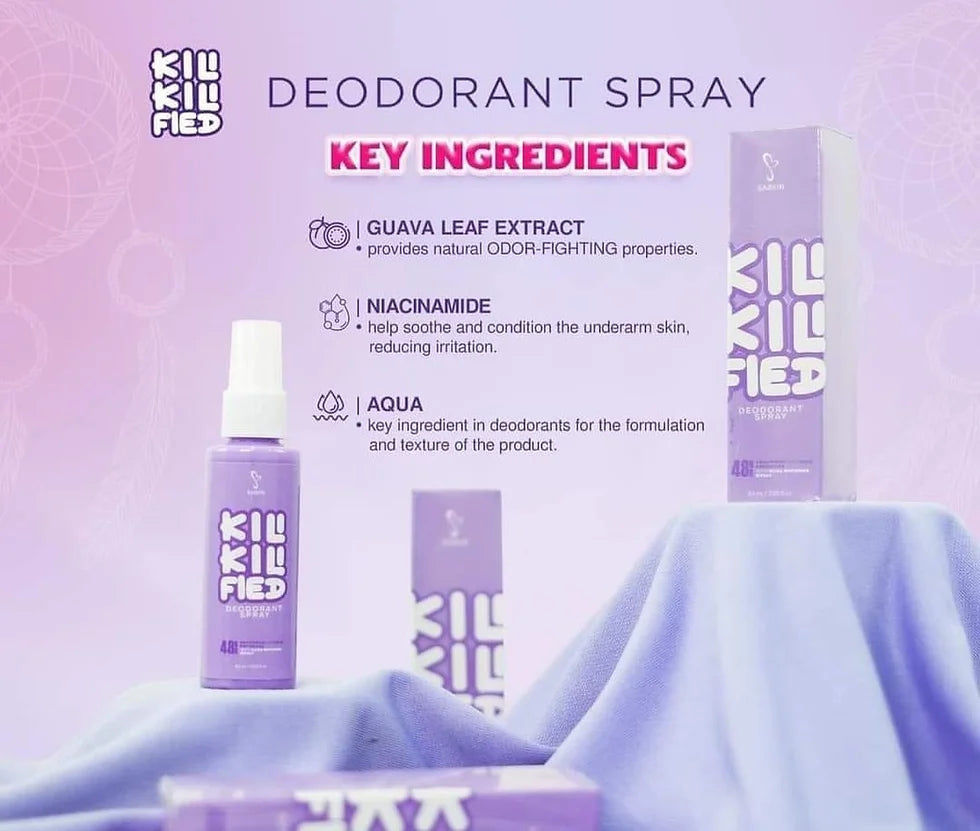 Kili Kili Fied Deodorant Spray 100mL