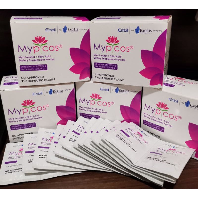 Mypicos Myo-Inositol+Folic Acid 30sachets