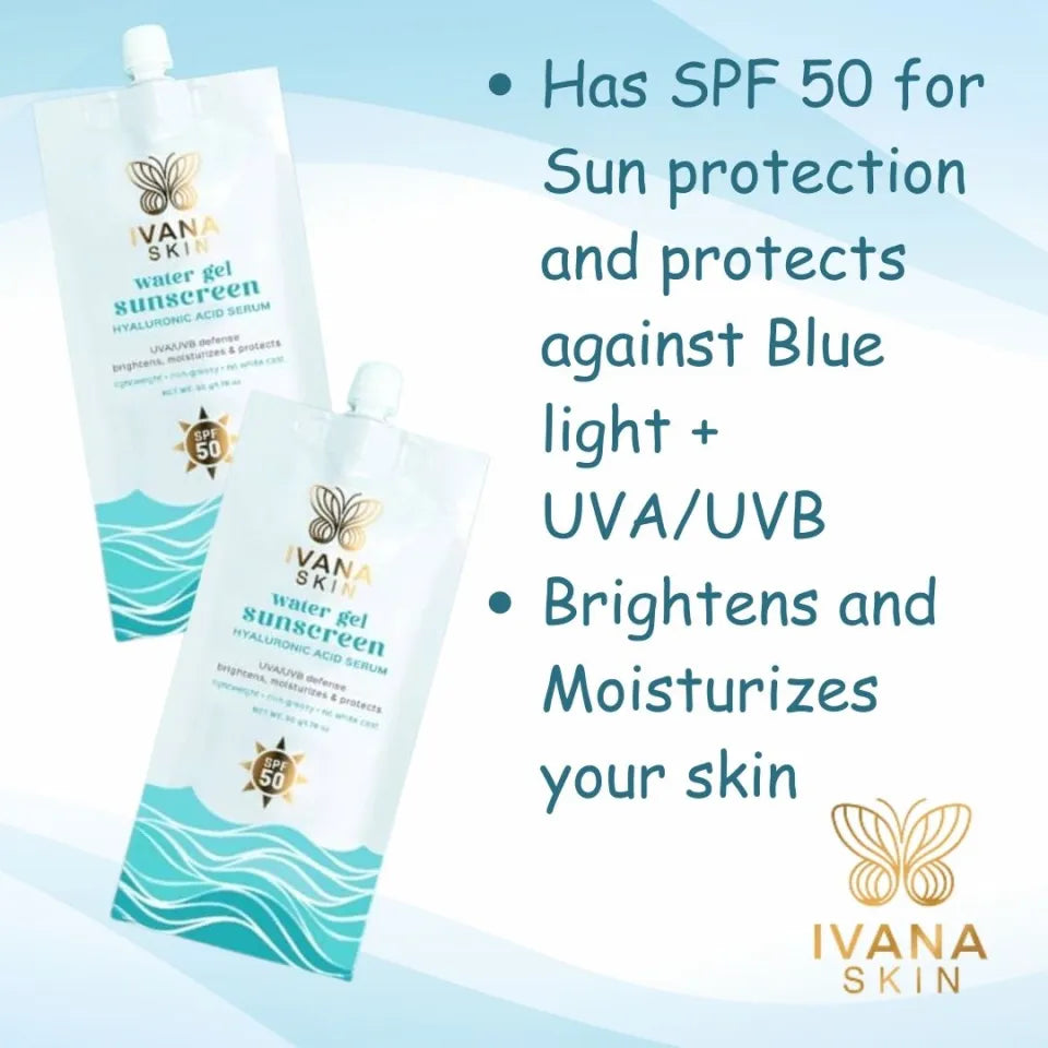 Ivana Skin Water Gel Sunscreen SPF50