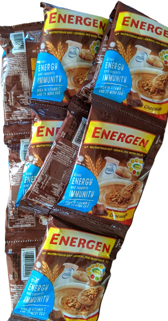 Energen Chocolate Cereal 40gX10sachets