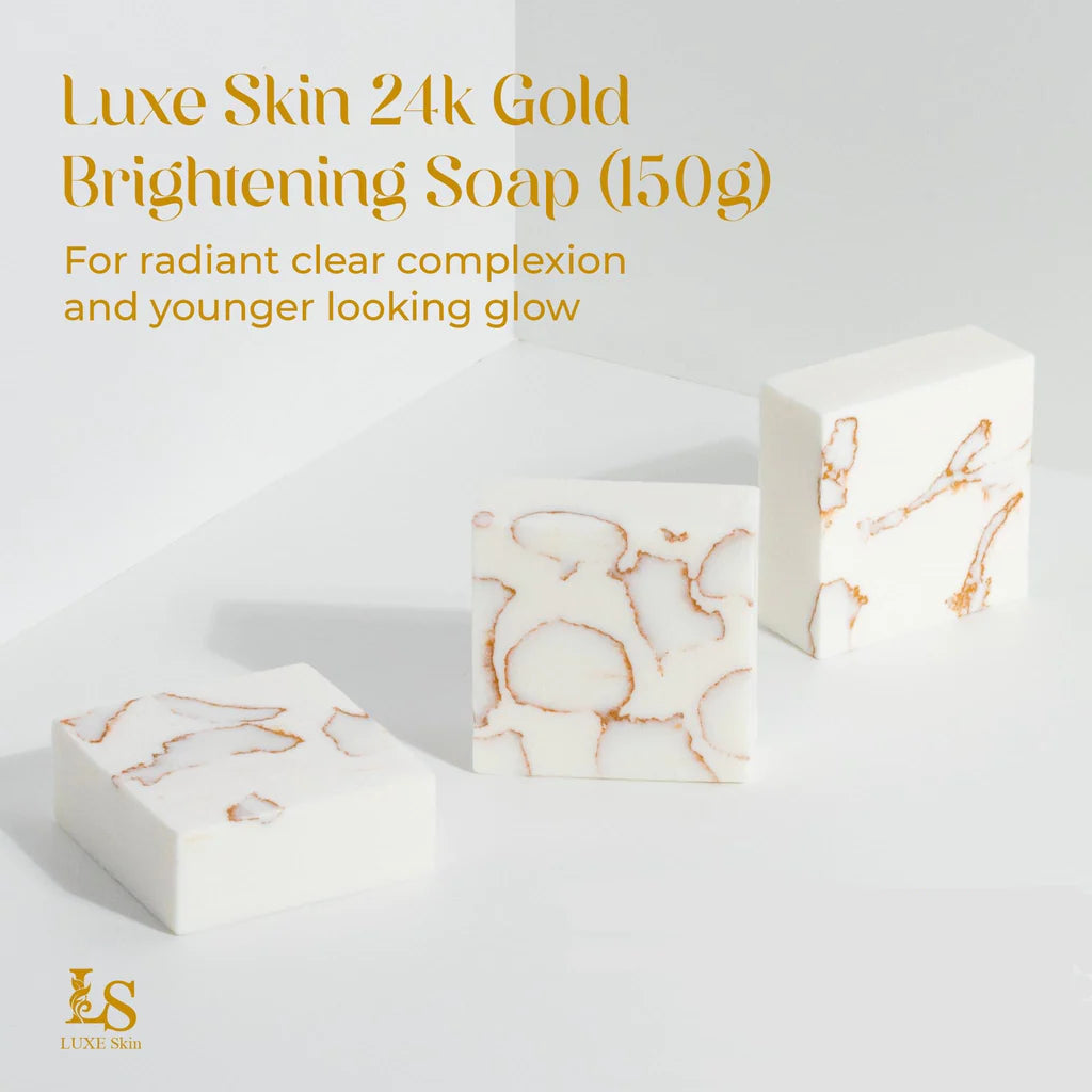 Luxe Skin 24k Gold Brightening Soap