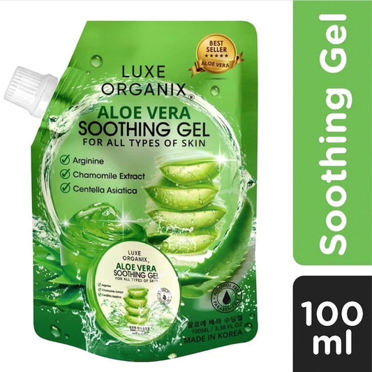 Luxe Organix Aloe Vera Soothing Gel 100mL