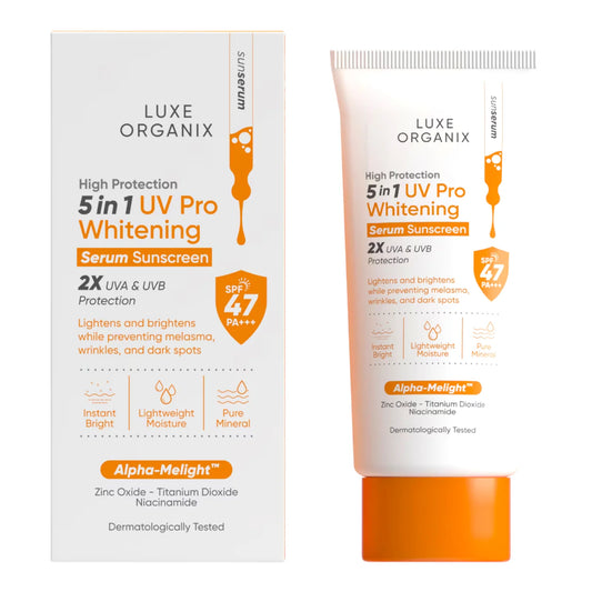 Luxe Organix 5 in 1 UV Pro Whitening Serum Sunscreen 40g