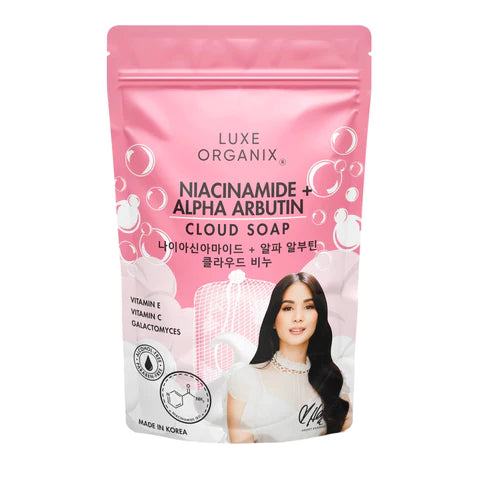 Luxe Organix Niacinamide + Alpha Arbutin Cloud Soap 180g