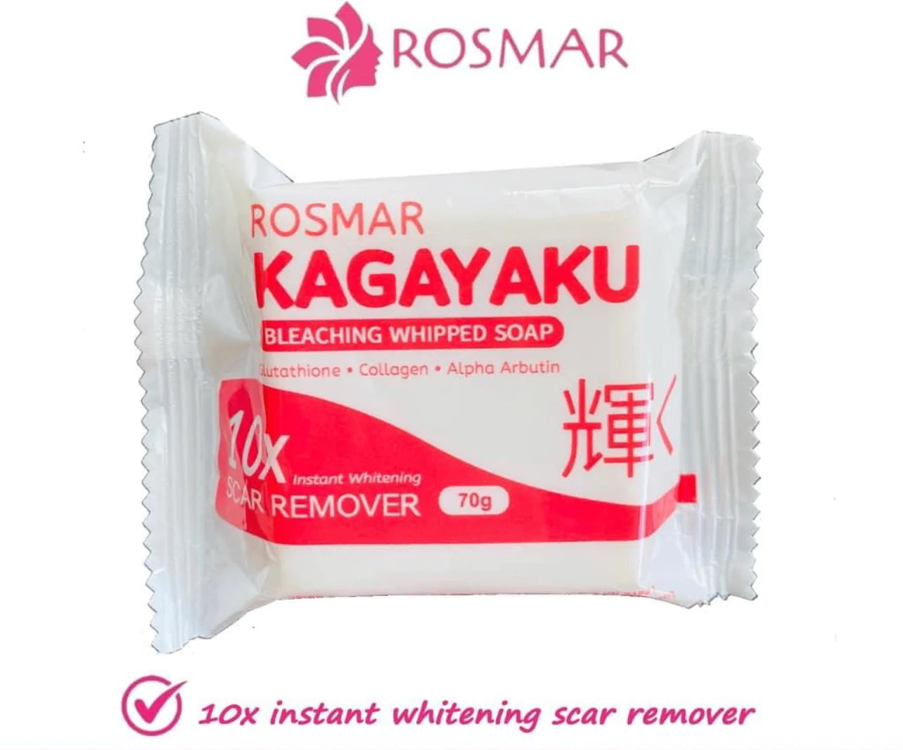 Rosmar Kagayaku Bleaching Whipped Soap