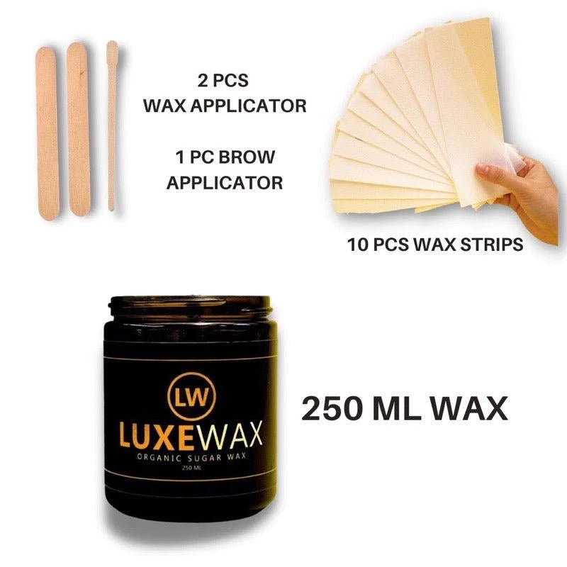 LuxeWax Organic Sugar Wax 250 mL