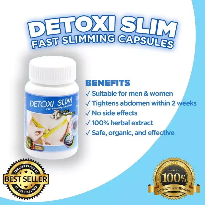 Detoxi Slim Fast Slimming Capsules 30caps