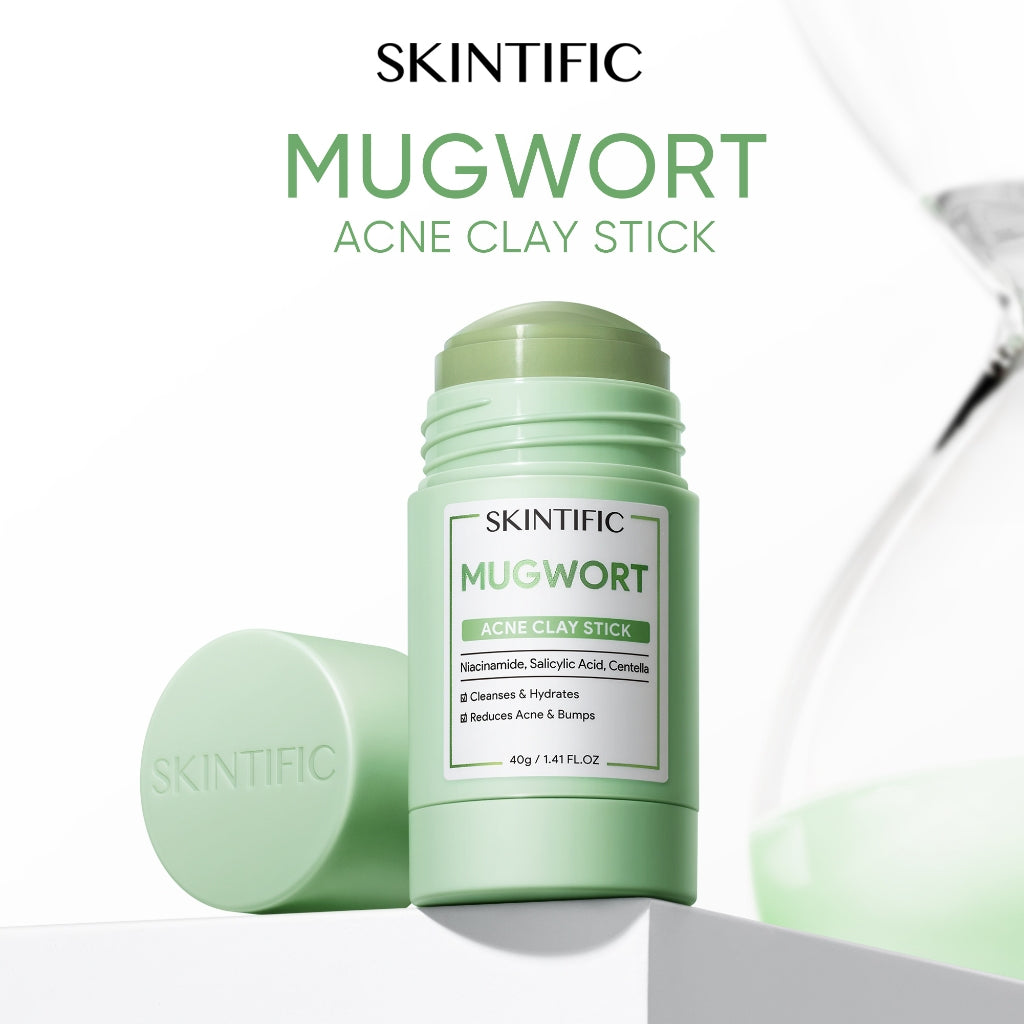 Skintific Mugwort Acne Clay Stick 40g