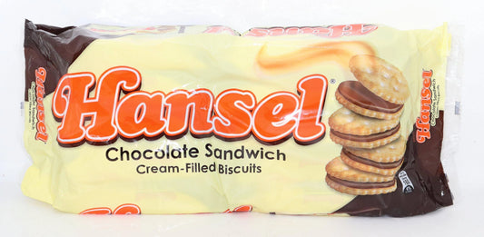 Hansel Chocolate Sandwich Cream-Filled Biscuits 31gX10's