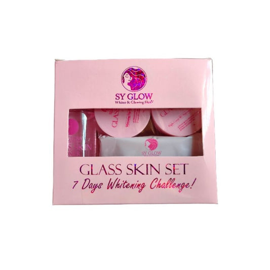 SY GLOW Whiter & Glowing Skin GLASS SKIN SET (7 Days Whitening Challenge)