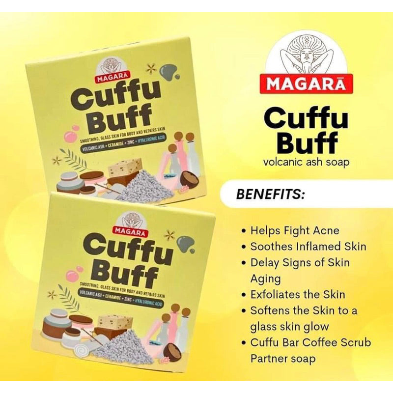 Magara Skin Cuffu Buff Soap 60g