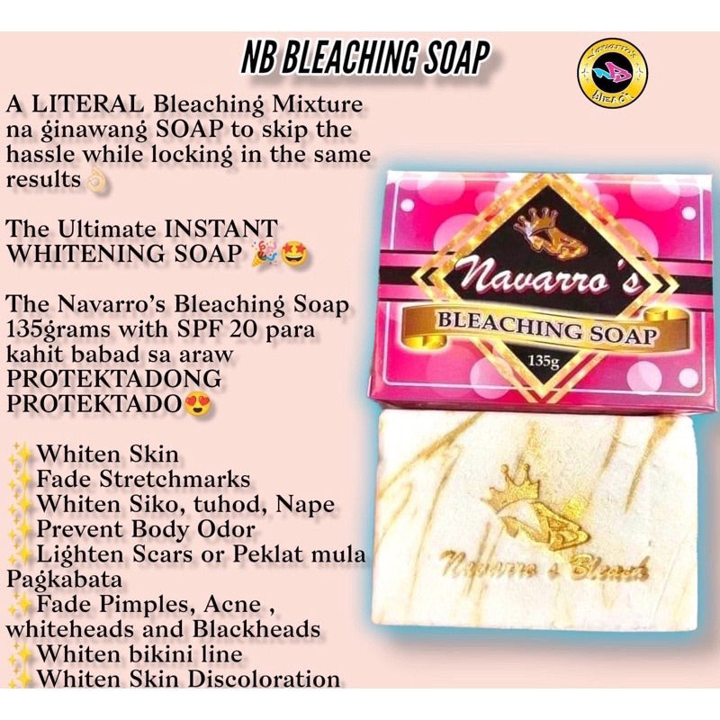 Navarro's Bleaching Soap 135g