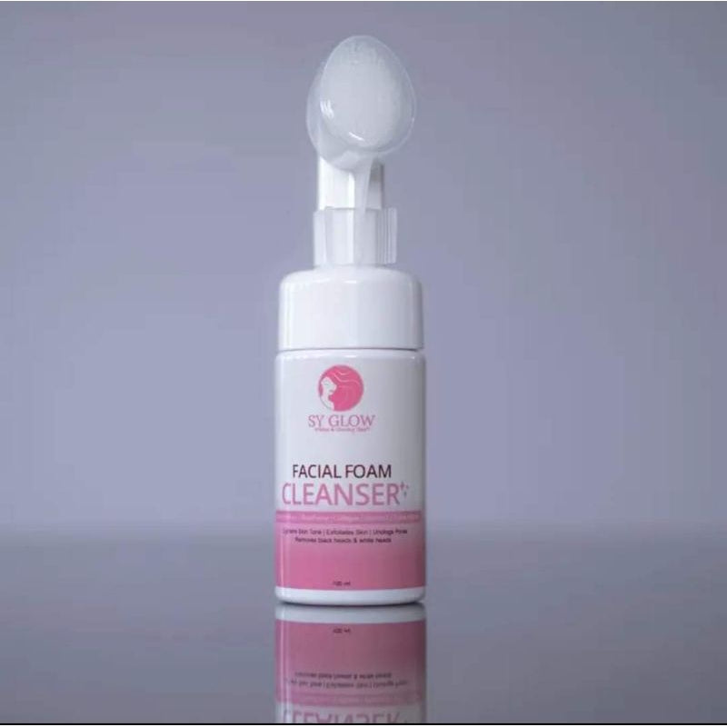 SY GLOW Whiter & Glowing Skin Facial Foam Cleanser 100ml