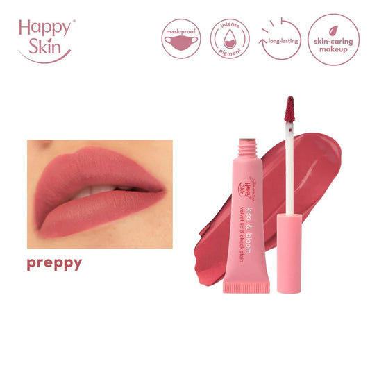 Happy Skin Kiss & Bloom Velvet Lip & Cheek Stain