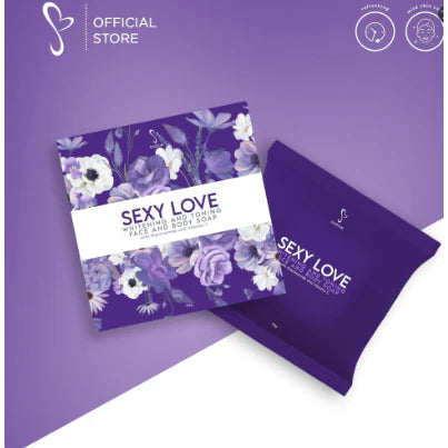 SASKIN Sexy Love Whitening and Slimming Face and Body Soap 70g