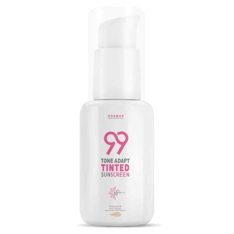 Rosmar 99 Tone Adapt Tinted Sunscreen  SPF50 PA+++ 30mL