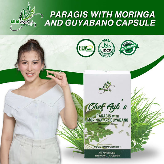 Chef Ayb's Paragis with Moringa and Guyabano Capsules 60