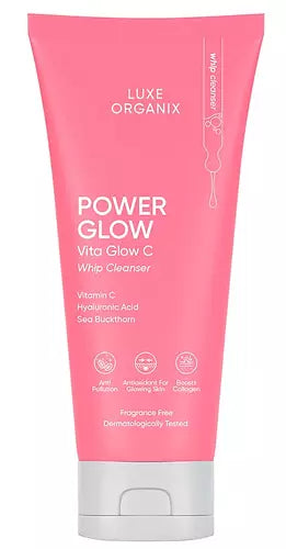 Luxe Organix Power Glow Vita Glow Whip Cleanser 150g
