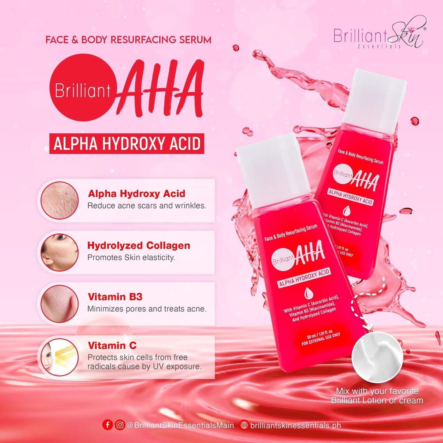 Brilliant Skin Essential AHA Serum