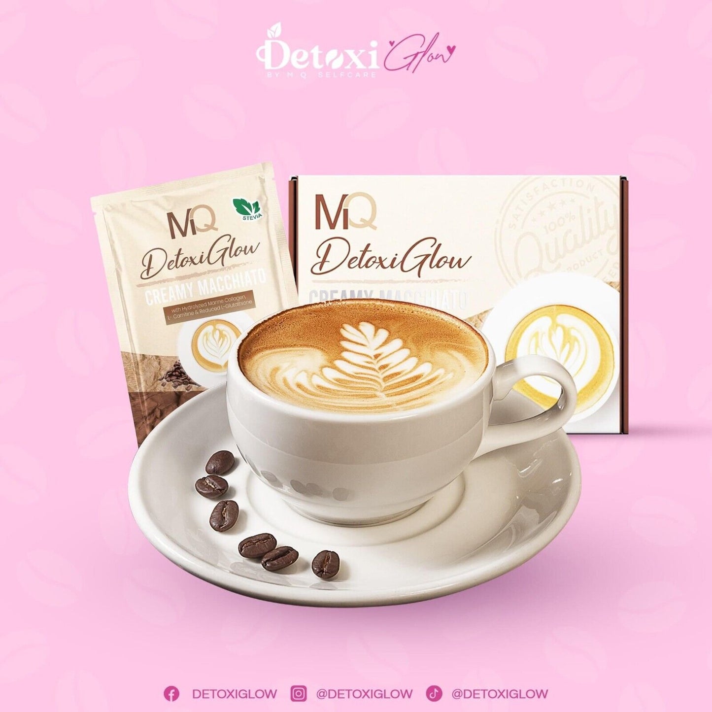 MQ Cosmetics DetoxiGlow Premium Coffee (10 sachets)