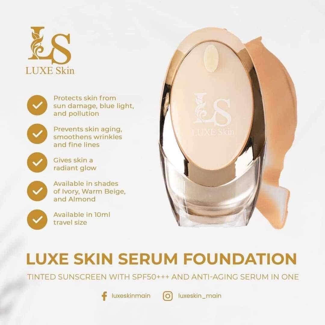 Luxe Skin Serum Foundation Warm Beige SPF 50+++ 45 ml.